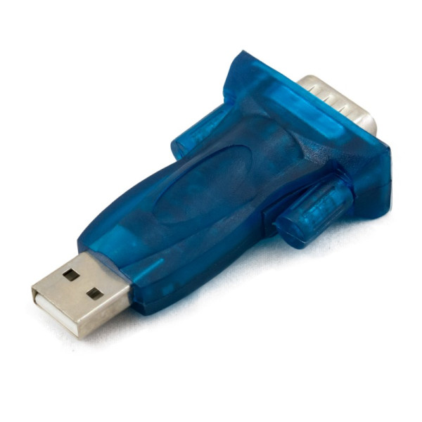 Адаптер Extradigital High-Speed USB 2.0 to Serial RS-232 DB-9, HL-340, Blue, PVC